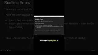 common programming errors 