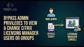Bypass Admin Privileges to View & Change Citrix Licensing Manager Users or Groups