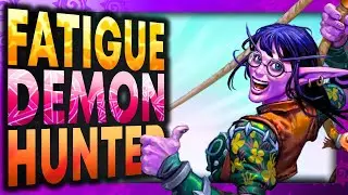 🕹️ Hearthstone - Wild - Fatigue Demon Hunter Stream - Perils in Paradise