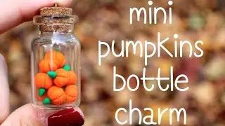 Mini Pumpkins Bottle Charm!