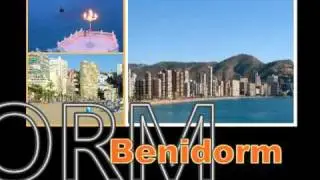 BENIDORM. Playa levante.