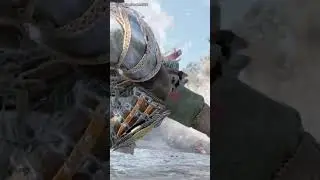 Kratos vs Dreki 🐊⛏️👊🏻🏹 #shorts #godofwarragnarok #godofwar