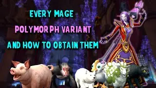 Every Mage Polymorph Variant & How To Obtain Them In World of Warcraft