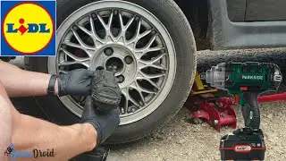 Lidl PARKSIDE 20V Impact Wrench 100 - 400Nm - PASSK 20-Li A1 - X 20 V 4 AH- Wheel Change 🔋🔧