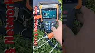 cctv network tester cat6 wire 🛠️ #network #security #technology