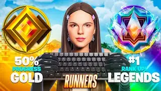 Gold to Unreal Legends Solo SPEEDRUN.. (Fortnite Ranked)