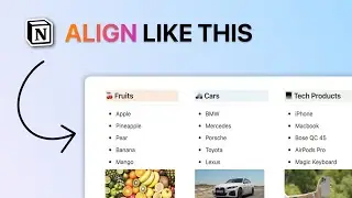 How to Create Columns in Notion? | Notion Layout Tutorial