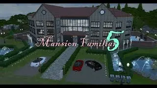 Los sims 4 construcción: Mansion familiar parte 5 (speed build)