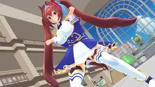 【MMD Umamusume/MMDウマ娘】Daiwa scalet pwrpff raves/ダイワスカーレットの中腰前後ダンス