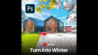 Turn into Winter Effect in Adobe Photoshop | The2px | Snow effect