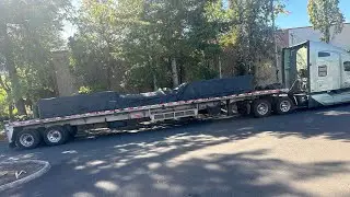 Central Oregon Flatbed Trucking #148. Finally got my tires changed. Truck wash time.