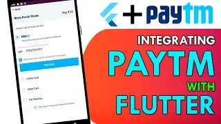 Adding PayTM Payment Gateway to Flutter App | Flutter Tutorial