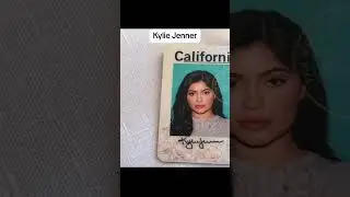 Celebrities and how their license photo looks😵 