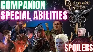 Companion SECRET Abilities | Unique Perks | Baldur's Gate 3
