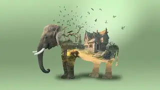double exposure effect - Photoshop Tutorial