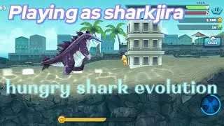 Playing Hungry shark evolution