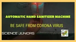 How to make automatic hand sanitizer machine at home|At cheap cost