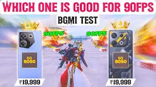 🔥Tecno Camon 20 Pro vs Infinix GT 10 Pro BGMI Test With Fps! Who is Best 🤔 For 90fps
