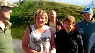 Сплав в составе сборной группы по Серге