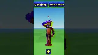 How to make Withered Freddy from Fnaf 2 #fivenightsatfreddys #fnaf2 #roblox #trending
