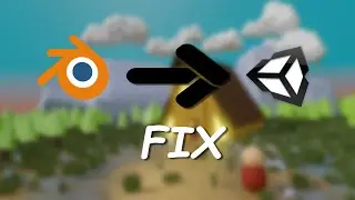 Blender To Unity Scale Rotation Fix