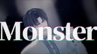 【MMD/刀剣乱舞】Monster(長谷部)