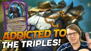 NEW PATCH! Addicted to Triples! | Hearthstone Battlegrounds | Savjz