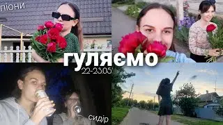 VLOG: Гуляємо з подругою | П'ємо сидір | Мої олюблені квіти | Підшиваю собі штани | Dana Kolesnik