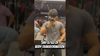 Day 5/60 of Teenage Body Transformation #minivlog #shorts