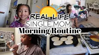 Real Life Single Mom Of 4 Summer Morning Routine 😱