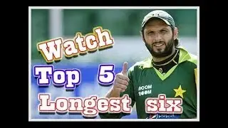 Top 5 Longest sixes in Cricket History || Best Sixes