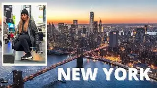 24 HOURS in NEW YORK / Museum of Modern Art and Times Square | Cabin Crew Layover | Amberine
