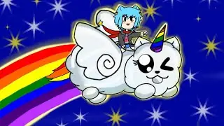 Riding a cloudy unicorn || speedpaint (ibisPaintX)