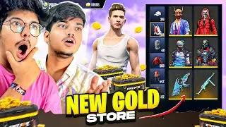 Free Fire Cheapest Store I Bought All Rare Items And Gun Skins😍🥳 Poor To Rich - Garena Free Fire