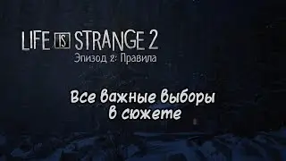«Life is Strange 2. Эпизод 2» — все важные выборы в сюжете