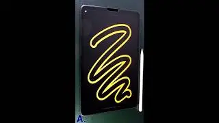 How to Make an Outline Brush in Procreate SHORTS | Custom Brush | Outline Brush  | Art With A.