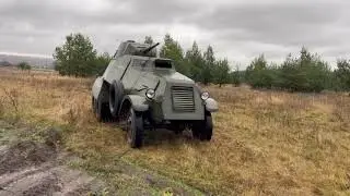Ходовая полноразмерная копия БА-11