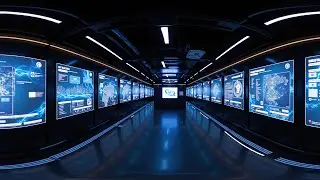 HDRI Sci Fi Indoor Panoramas for Unity