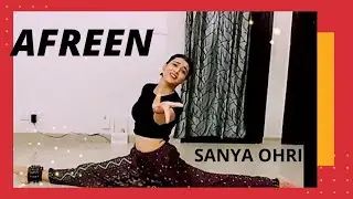 Afreen|freestyle|semi classical dance cover|ghungroo|bollywood fusion with semi classical|dance|Art