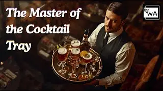 How to carry a tray with drinks. Waiter training. Restaurant training video! How to be a good waiter