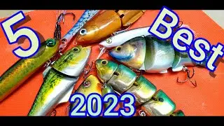 My 5 favorite lures from 2023, The 5 best lures of 2023  