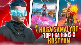 😱KIL UCHUN PP SAMALYOT VA TOP 1 GA IGNIS X KOSTYUMI|🔥AJOYIB CHELLENJ BAJARDIM