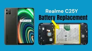 Realme c25y battery replacement | how to change Realme c25y battery 