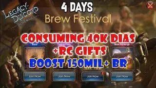 LEGACY OF DISCORD - Brewfest [Consume 40k dias] + 150mil br boost