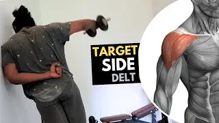lean in lateral raise technique - Shoulder isolation Training