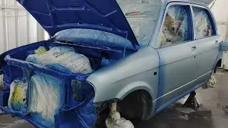 Repaint Perodua kelisa Change Colour Prosess