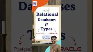 What is Relational Database in SQL? Types of Relational DB | MySQL | Oracle DB | PostgreSQL #shorts