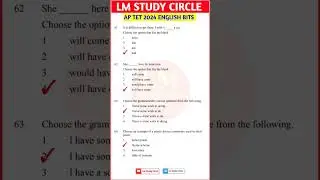 TET 2024 English BITS  