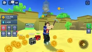 Unlocking the Desert and Tundra! (Roblox Mining Clicker Simulator)