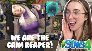 *NEW* THE BEST SIMS PACK?! The Sims 4 Life and Death 💀 Part 1 (Rags to Riches)